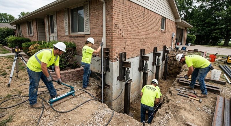 House Foundation Leveling in Columbus, OH