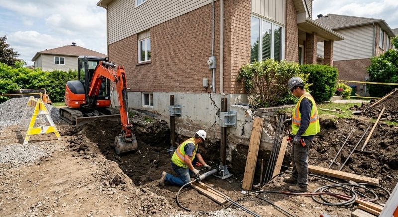 House Foundation Repair in Columbus, OH