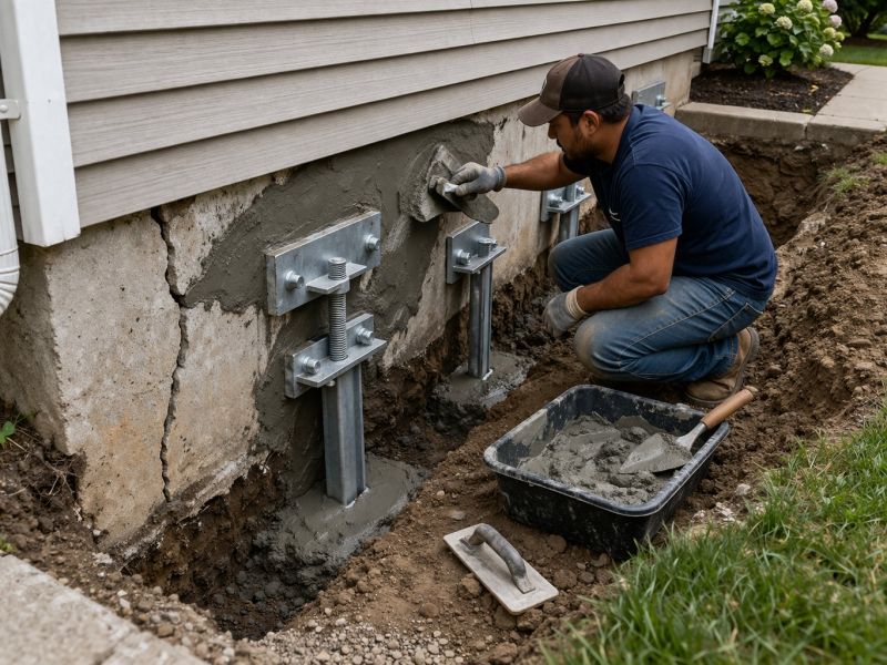House Foundation Repair in Columbus, OH