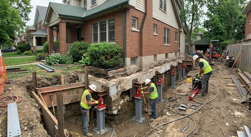 House Underpinning in Tampa, FL