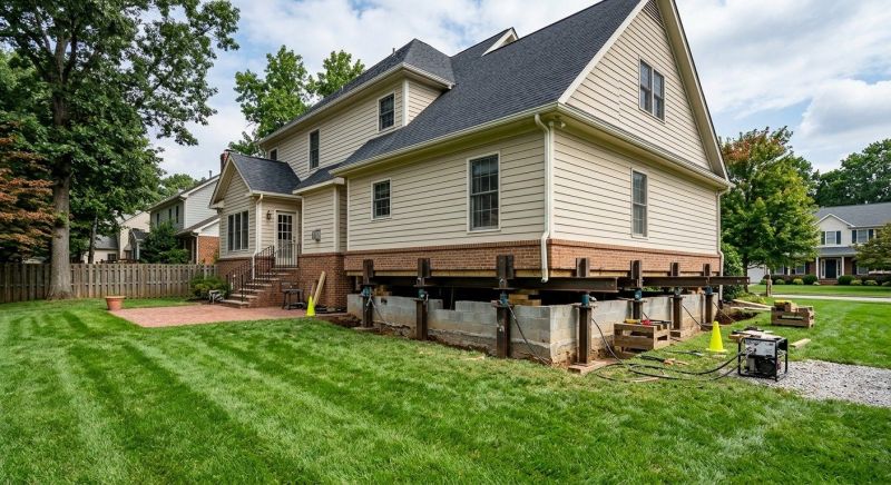 Settling Foundation Service in Columbus, OH