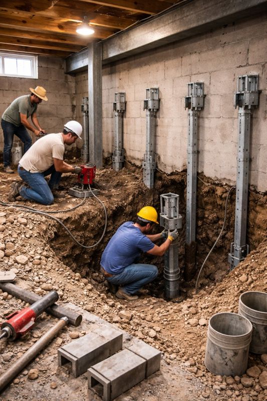 Underpinning Repair in Columbus, OH