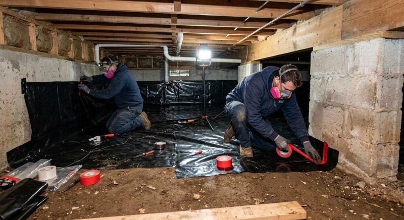 Vapor Barrier Installation in Fredericksburg, VA