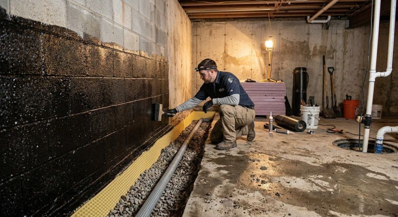 Wall Waterproofing in Grand Rapids, MI