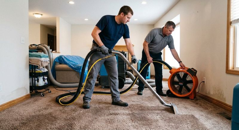 Wet Carpet Drying in Gilbert, AZ