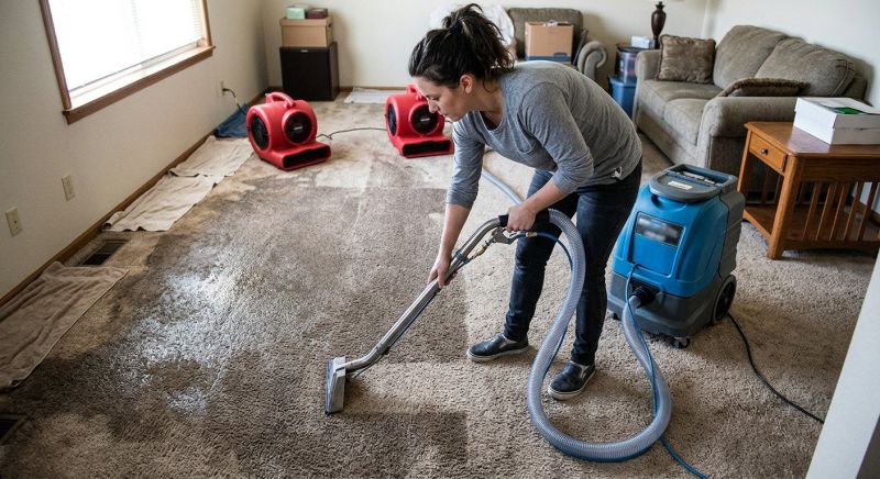 Wet Carpet Drying in Mesa, AZ