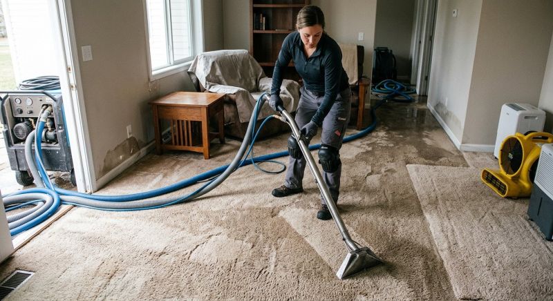 Wet Carpet Drying in Mesa, AZ